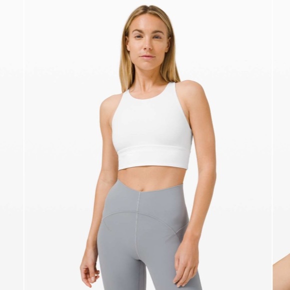 Lululemon Free To Be Bra Wild High Neck Long Line m, A/B Cup Lulu Sports Bra - Picture 2 of 5